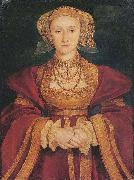 Hans holbein the younger Portrait of Anne of Cleves, oil painting picture wholesale